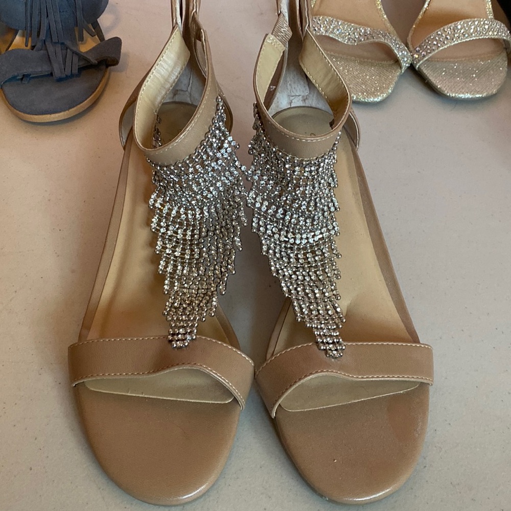 Tan dressy sandals